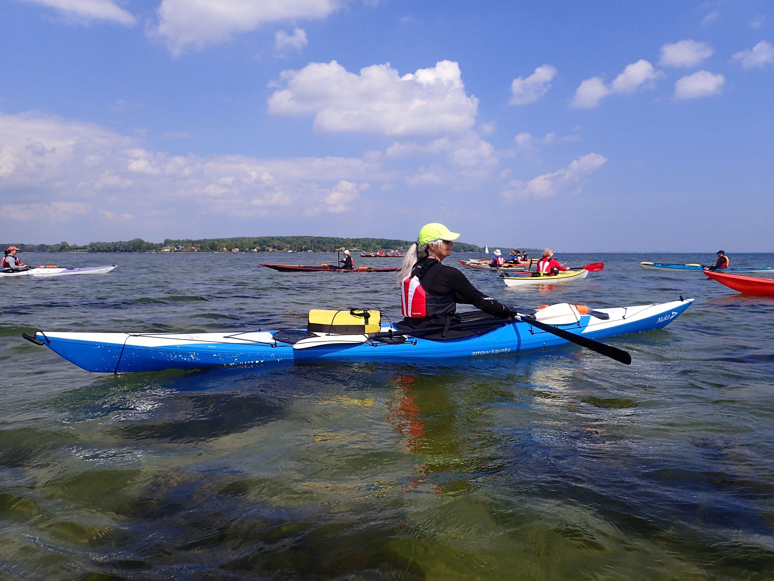 Sejlads i havkajak giver motion, naturoplevelser og fællesskab.