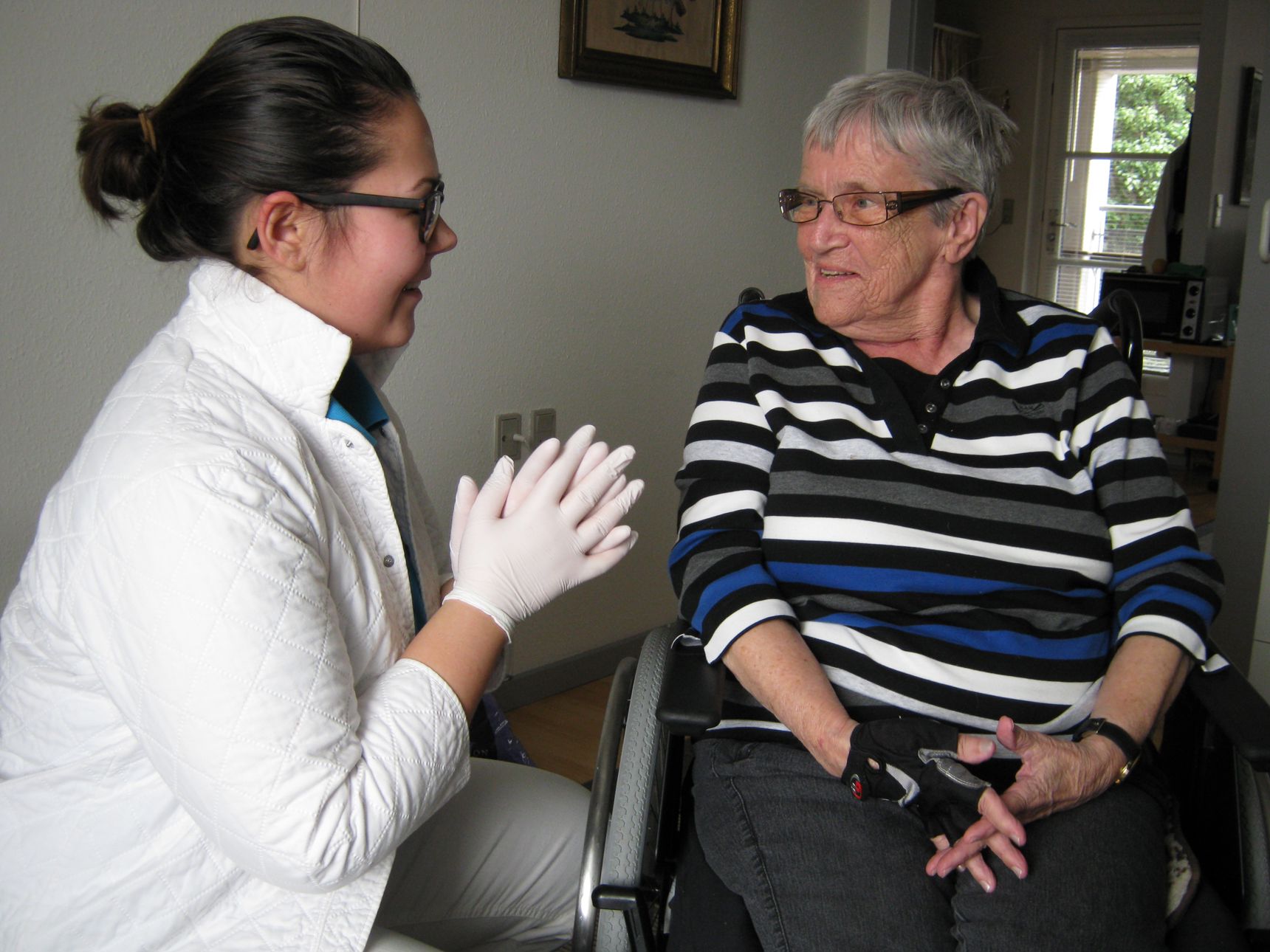 Klinikassistent og borger