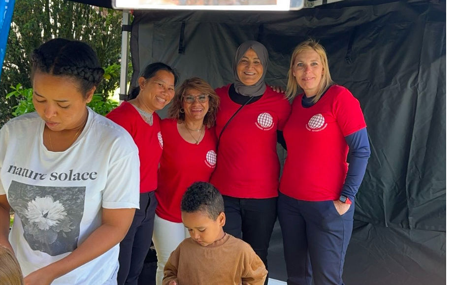 Medlemmer af integrationsrådet ved Ollerup demokratifestival 2024