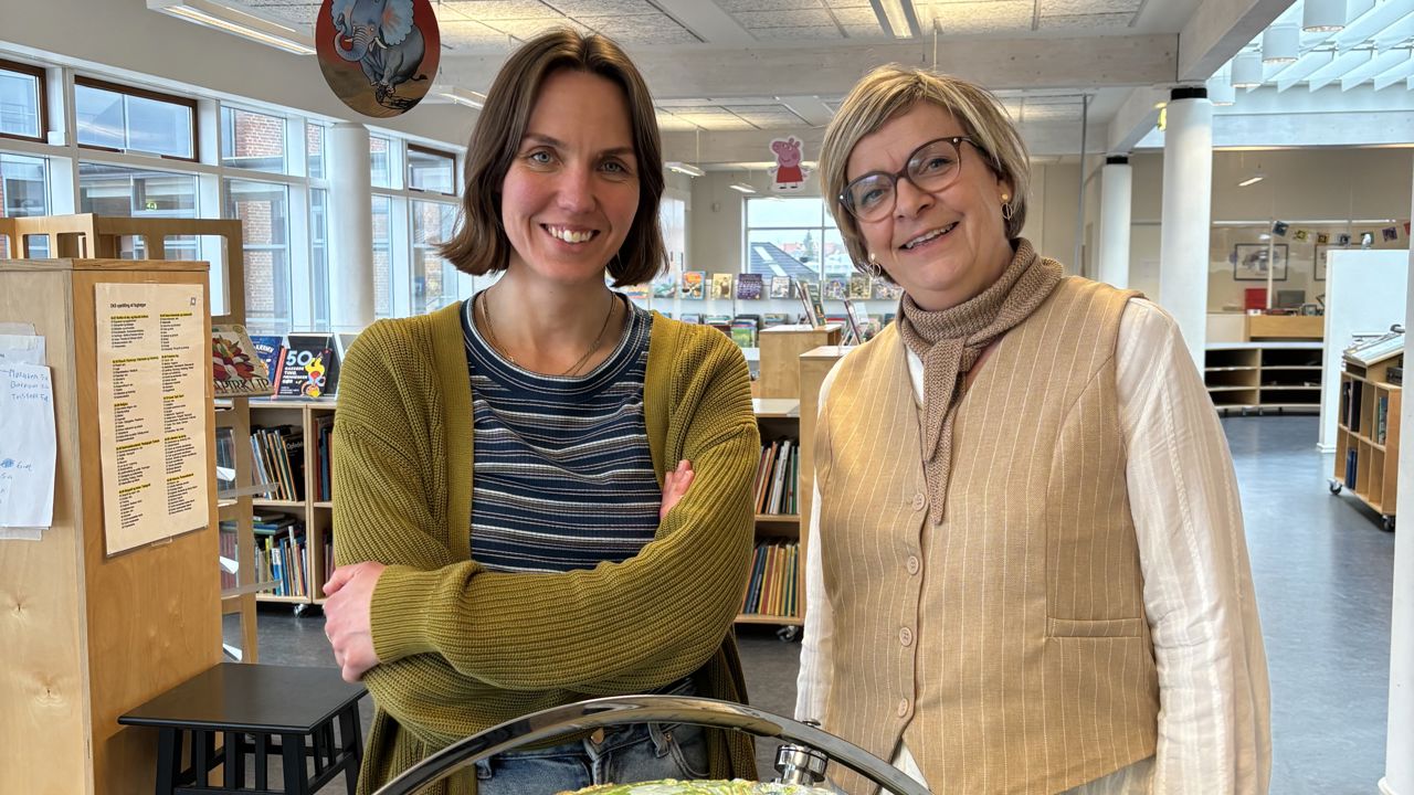 Sofie og Malene, folkeskolelærere på Vestre Skole