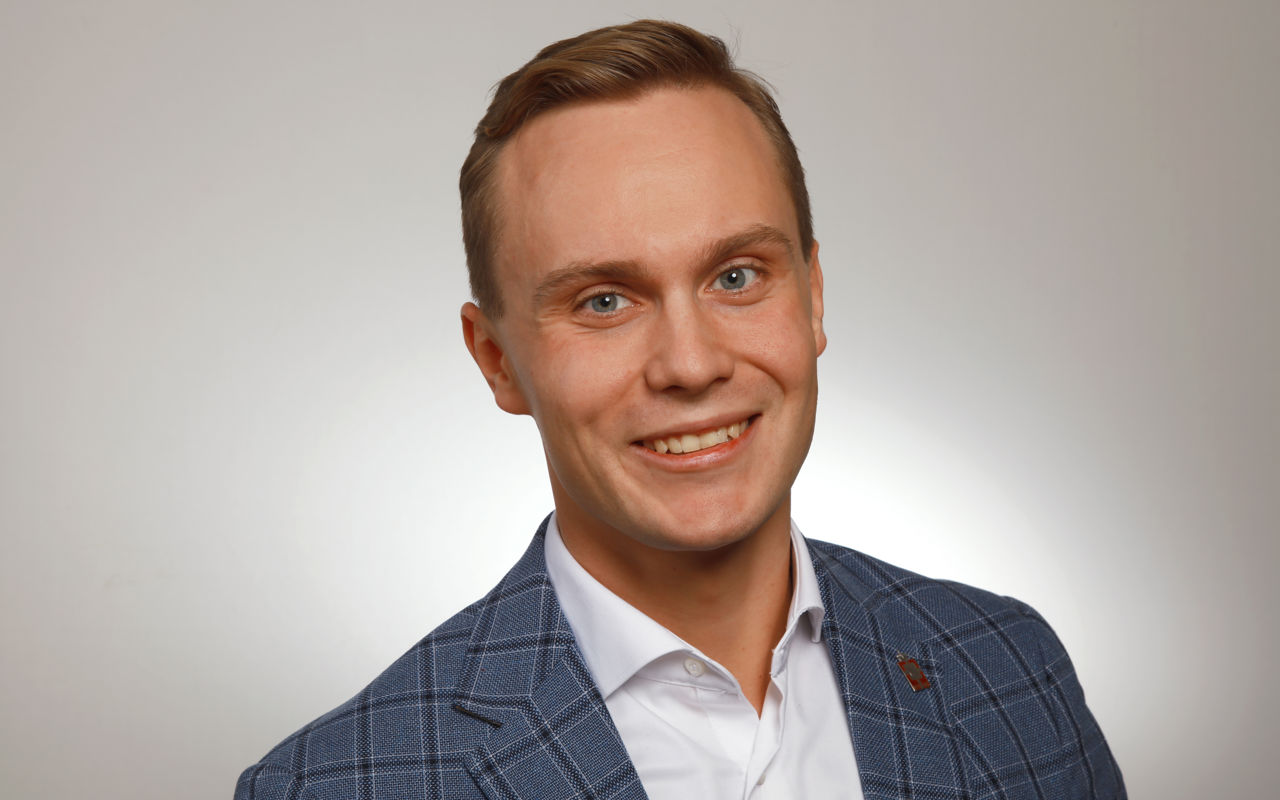 Portræt af Johan Emil Sevelsted